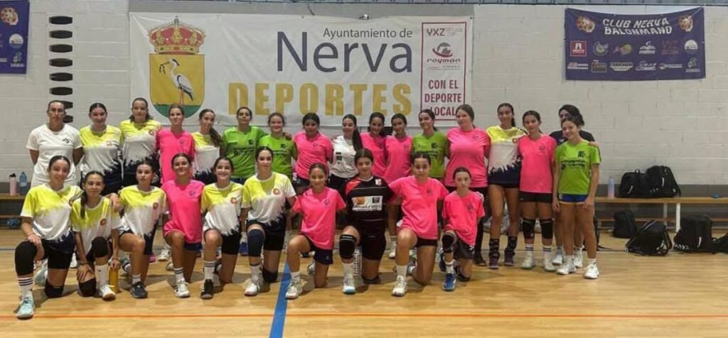 La Selección de Huelva convoca a 17 infantiles del Balonmano Nerva