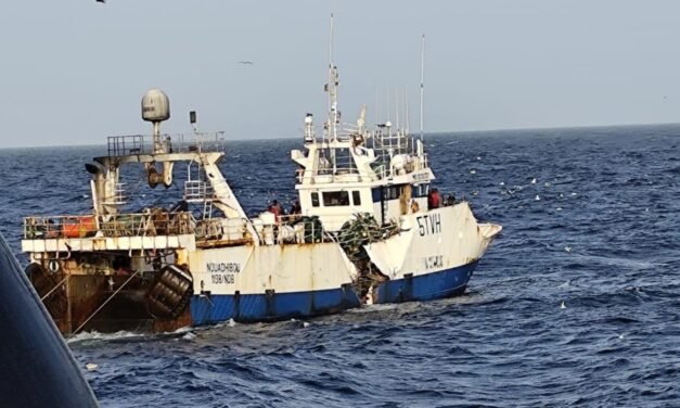 Un onubense, entre los españoles rescatados al hundirse un barco en Mauritania