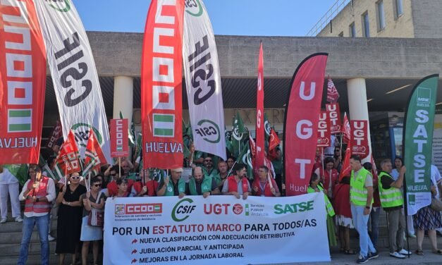 Los trabajadores sanitarios se movilizan por un estatuto marco