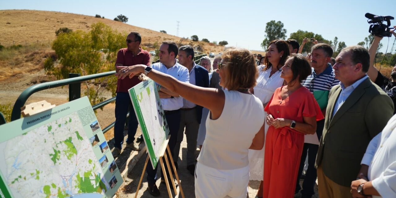 La Junta inicia las obras del primer tramo del ‘Corredor Verde Río Tinto’