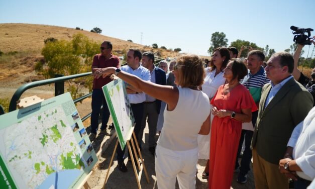 La Junta inicia las obras del primer tramo del ‘Corredor Verde Río Tinto’
