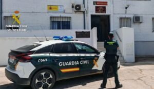coche de la guardia civil