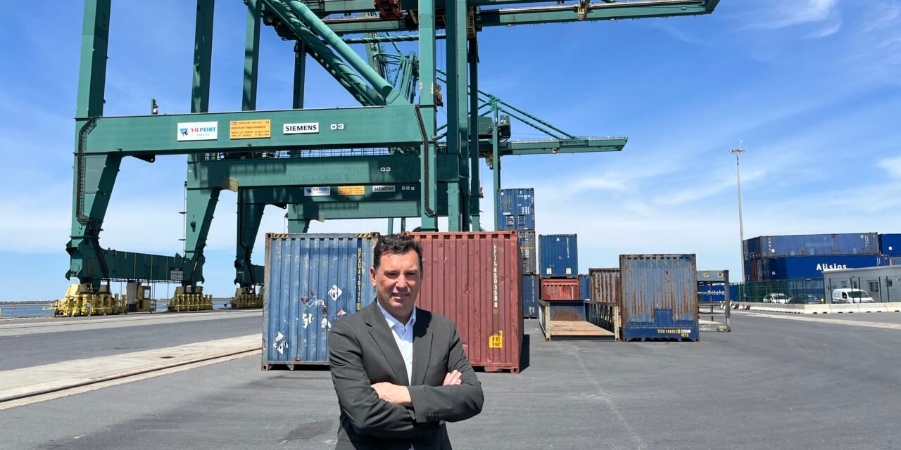 El Puerto de Huelva ampliará el patio de contenedores del Muelle Sur