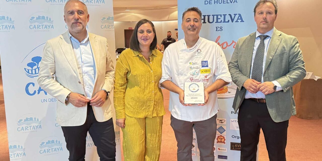 Alberto Silveira gana el I Concurso al Mejor Plato Sostenible de Huelva