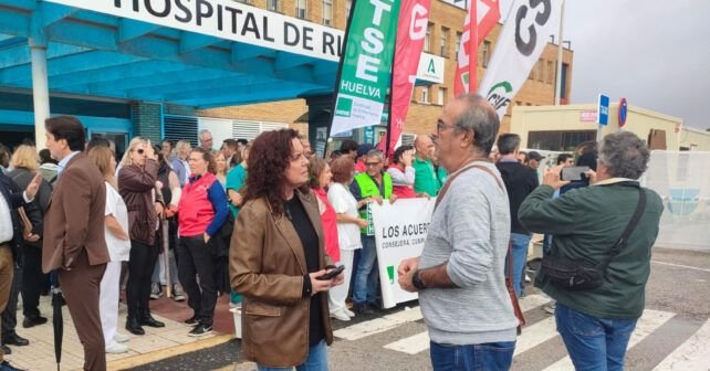 Rivas alerta de la improvisación de un hospital de campaña en Riotinto para operaciones quirúrgicas