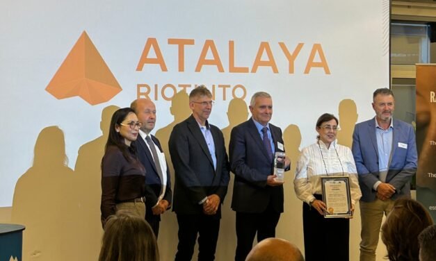 Atalaya Riotinto logra el Premio de Seguridad de Euromines 2025