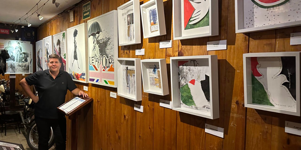 Marcos Toti convierte el 1900 en un collage