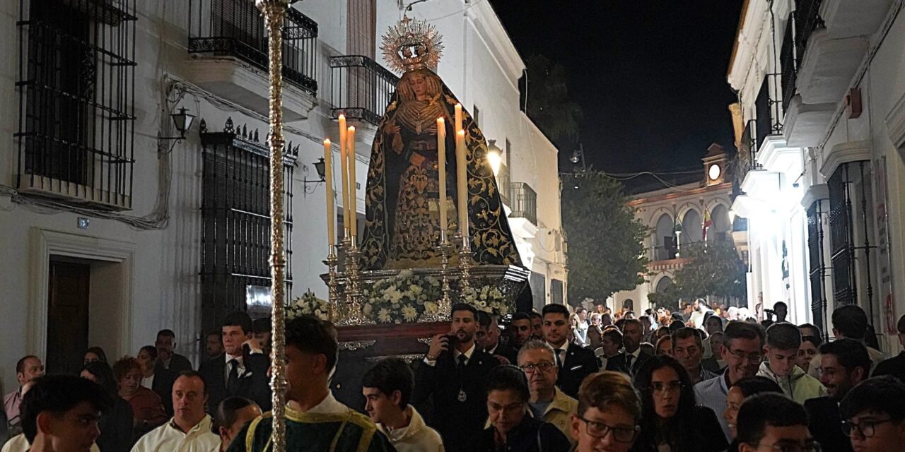 La Virgen de la Soledad de Moguer realizará una salida extraordinaria en su 450 aniversario