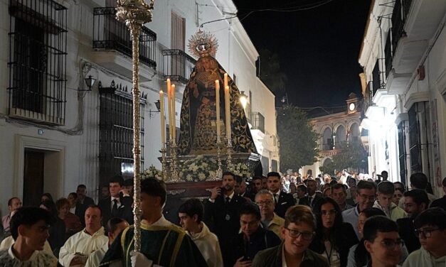 La Virgen de la Soledad de Moguer realizará una salida extraordinaria en su 450 aniversario
