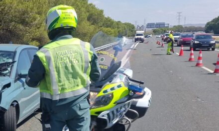 Muere un joven de 19 años en una colisión entre dos vehículos en Trigueros