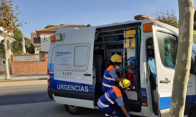Heridas cinco personas tras la colisión entre dos vehículos en Cartaya