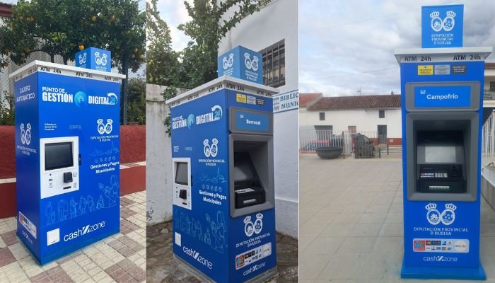 Berrocal, Campofrío y La Granada ya tienen cajero automático