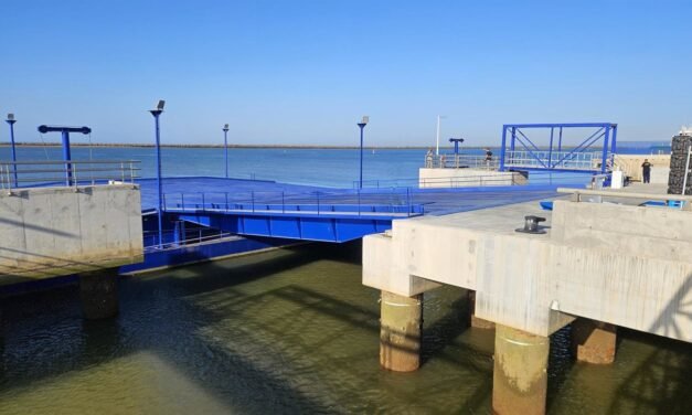 El Puerto inaugura una nueva doble rampa ro-ro en el Muelle Sur