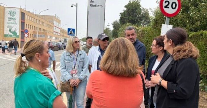 El PSOE critica el «colapso sanitario y abandono» del Hospital de Riotinto