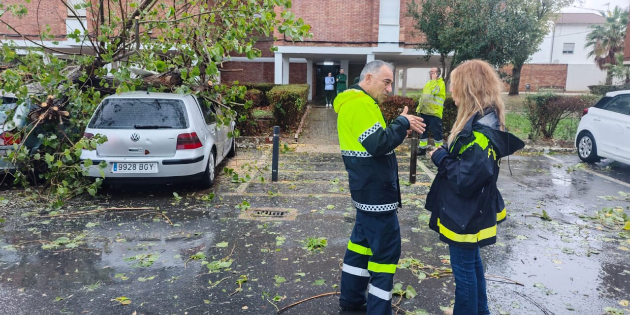 El Ayuntamiento de San Juan del Puerto supervisa los daños ocasionados por el temporal