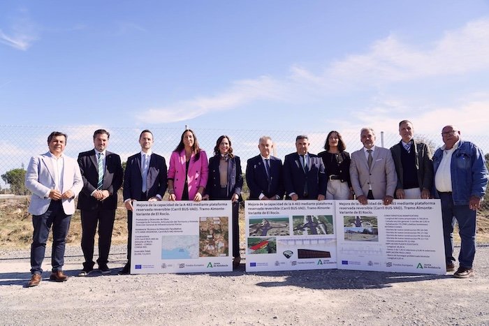 Arranca la ampliación de la carretera Almonte-El Rocío tras 35 años de espera