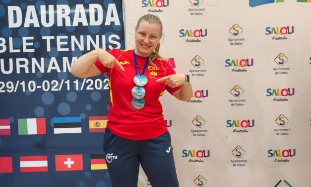 La onubense Joanna Zilotin logra tres medallas en el Internacional de Tenis de Mesa Costa Daurada