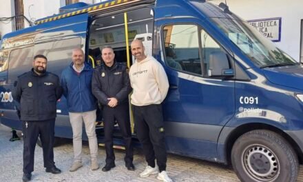 El Vehículo Integral de Documentación de la Policía Nacional llega a Zalamea