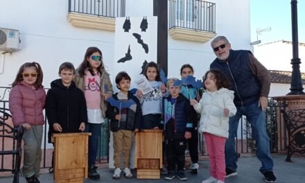 Zalamea protege el murciélago con la construcción de cajas refugio