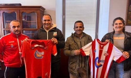 Snell Cuenca Minera renueva su patrocinio con la Escuela de Fútbol Base de Riotinto