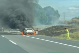 Incendio de Coche