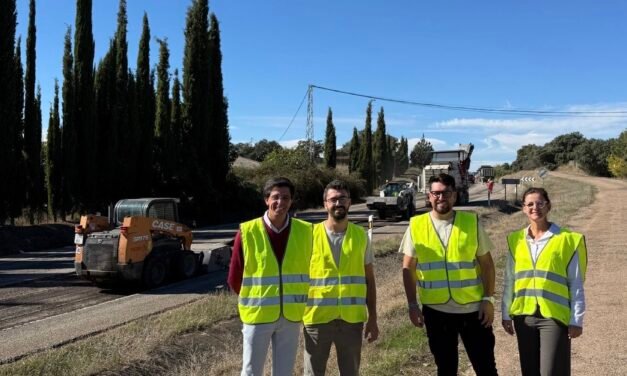 Transportes inicia la mejora de la N-433 tras las presiones del Ayuntamiento y vecinos de Higuera