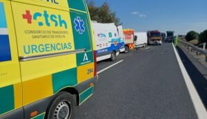 Accidente en Aljaraque