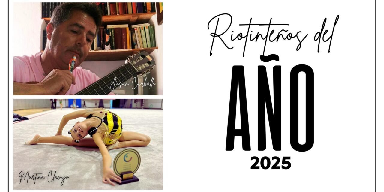 Martina Clavijo y Josan Carballo, Riotinteños del Año 2025