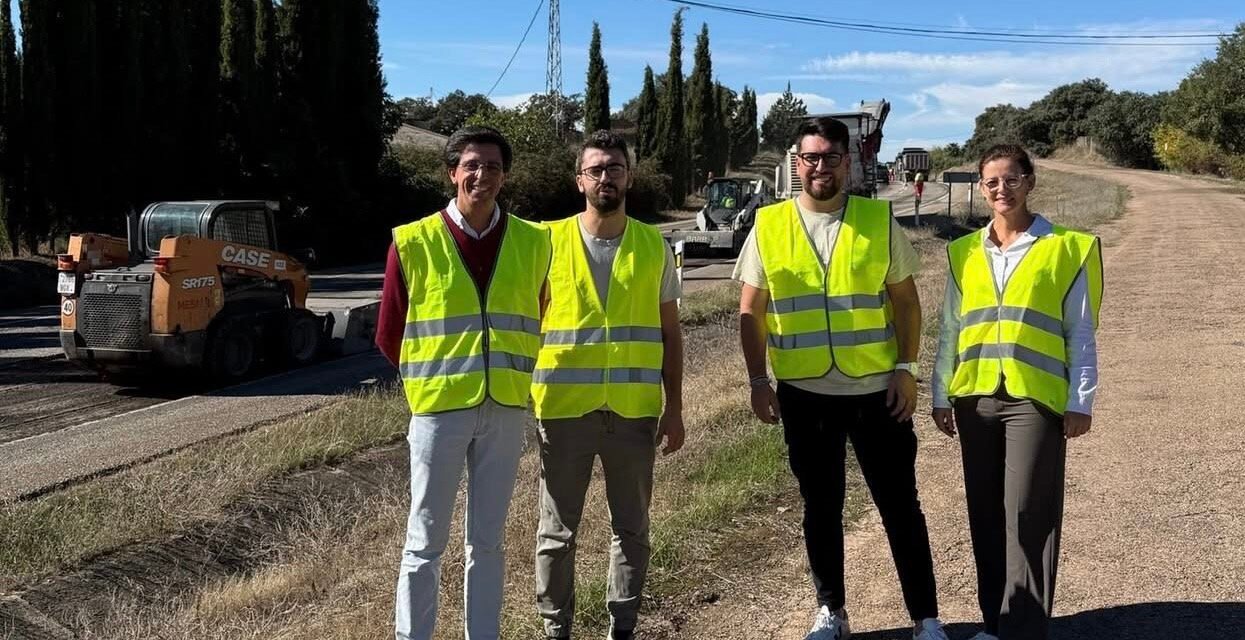 El alcalde de Higuera denuncia la paralización de las obras de la N-433