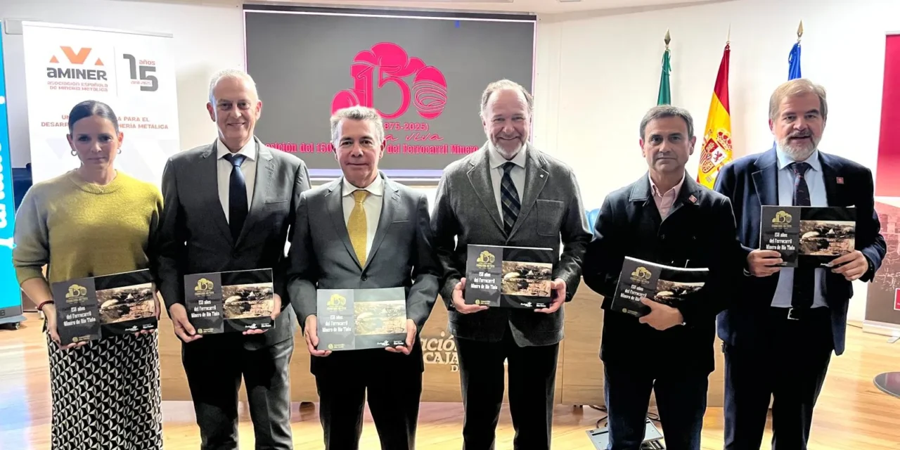 Juan Manuel Pérez y Aquilino Delgado revelan la historia del Ferrocarril Minero de Riotinto