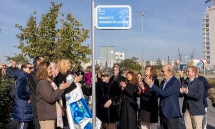 El arquitecto onubense Francisco de la Corte cuenta ya con una calle en la ciudad