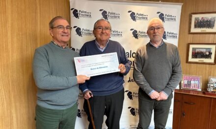La CR Palos refuerza su compromiso solidario con una nueva donación al Banco de Alimentos de Huelva