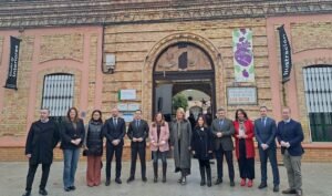 Primera piedra ampliación escuela de arte León Ortega