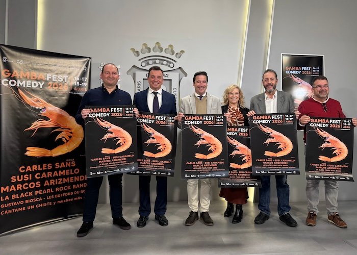 Nace el Gamba Fest Comedy, que traerá a Huelva a los mejores humoristas en abril