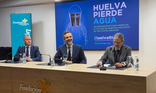 Huelva Riega valora el paso adelante de la Junta para desbloquear la presa de Alcolea