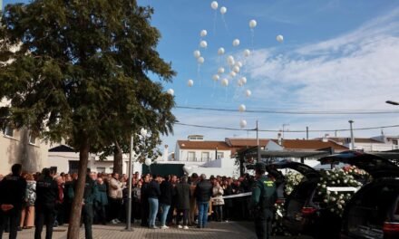 Aljaraque y Punta despiden a los cuatro miembros de la familia que falleció en Adamuz