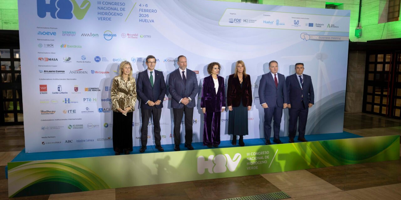 El Congreso Nacional de Hidrógeno Verde fija su cuarta edición del 10 al 12 de febrero de 2027