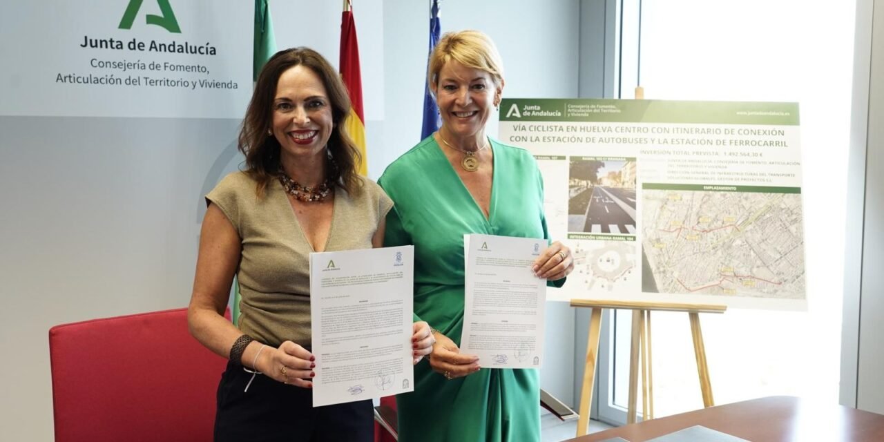 La Junta invertirá 1,5 millones en construir 4,4 kilómetros de carril bici en Huelva