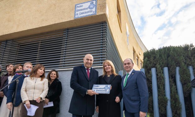 La Hermandad de Emigrantes ya tiene Paseo en Huelva