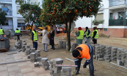 Las obras de la barriada Juan Carlos I de San Juan avanzan a buen ritmo