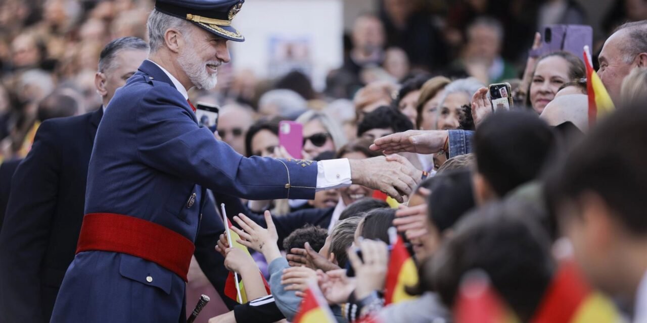 Felipe VI preside el centenario del Plus Ultra en Palos