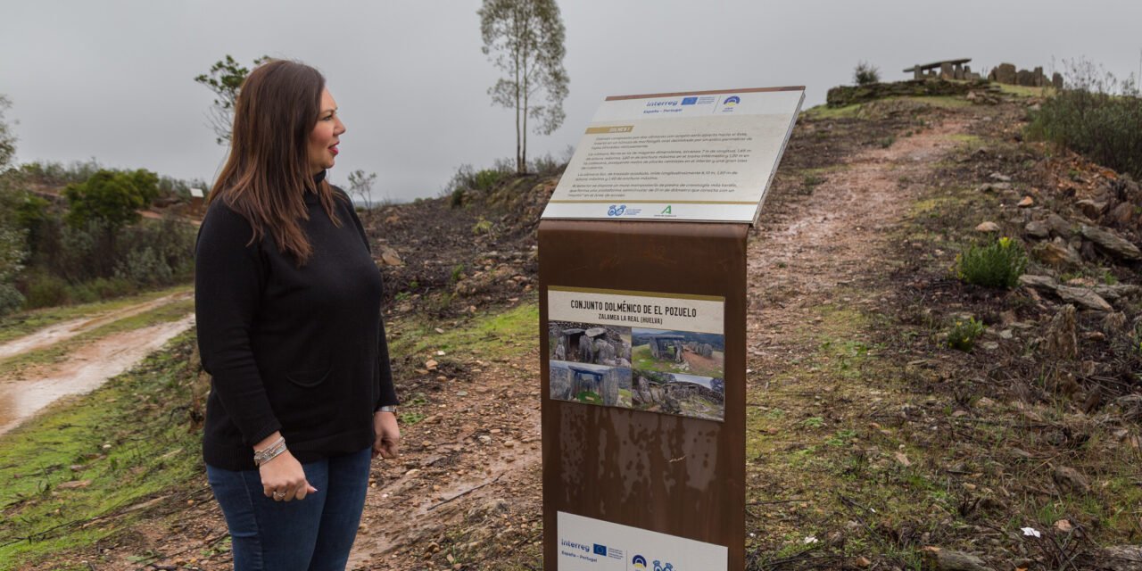 La Diputación mejora la señalización interpretativa de los Dólmenes de El Pozuelo