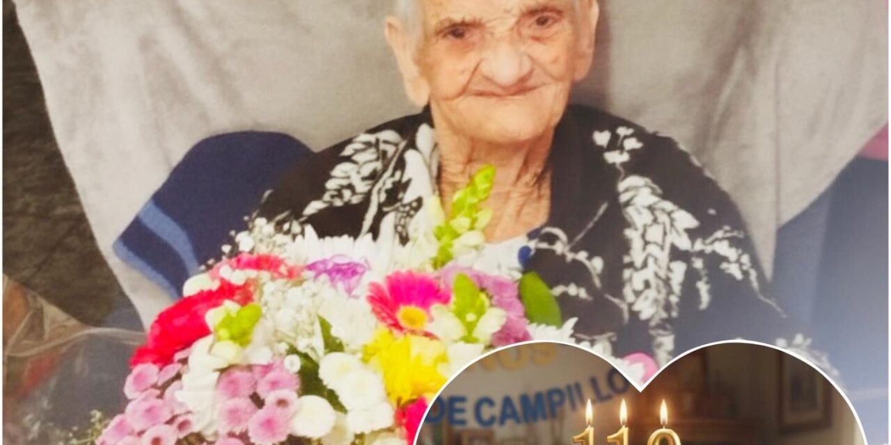 La mujer más longeva de Andalucía cumple 110 años en El Campillo