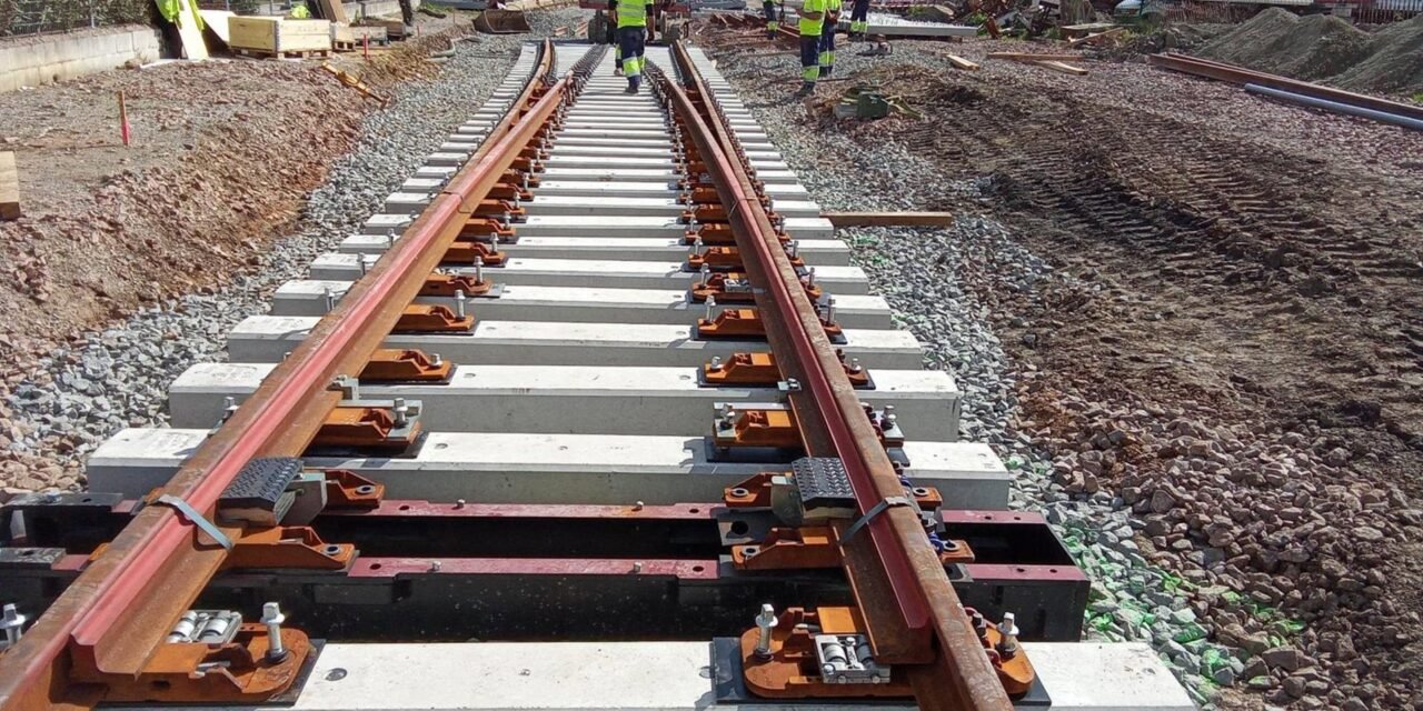 Interrumpida la circulación ferroviaria entre Jabugo y Valdelamusa por desprendimiento de tierra