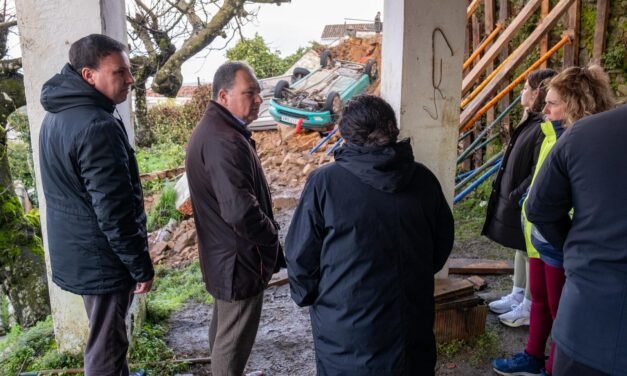 Toscano recorre la Sierra para conocer los efectos de la borrasca