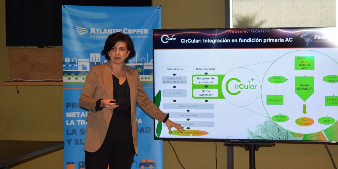 Atlantic Copper refuerza su apuesta por la eficiencia y la sostenibilidad en un 2025 de grandes inversiones