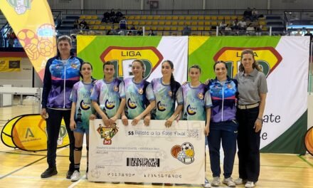 Las alevines del Club Nerva BM se meten en semifinales de la Liga LED