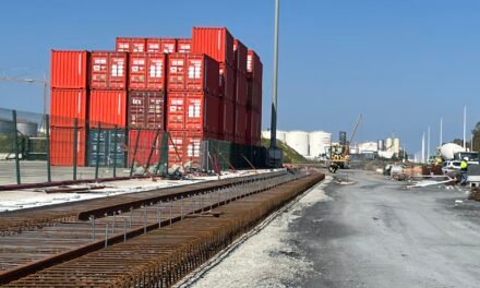 El Muelle Sur amplía su terminal ferroviaria