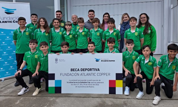 El CD Verdeluz disputará la Gañafote Cup con la Beca Social de la Fundación Atlantic Copper