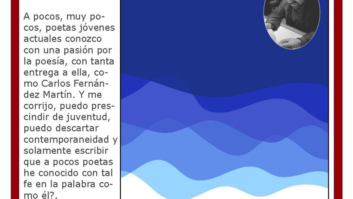 Carlos Fernández lleva ‘Donde las olas’ a la Sala 1900